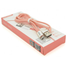 Дата кабель USB 2.0 AM to Micro 5P 1.0m KSC-723 GAOFEI Pink 2.4A iKAKU (KSC-723-P)