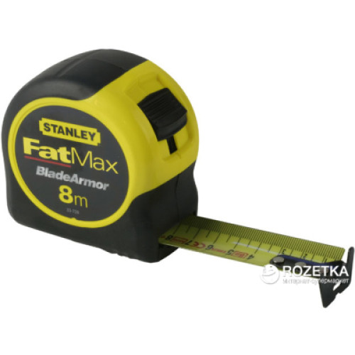 Рулетка Stanley FatMax Blade Armor, 8мх32мм (0-33-728)