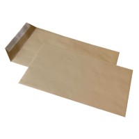 Конверт КУВЕРТ В4 (250х353мм) kraft paper, Peel & Seal (5240)