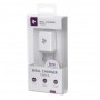 Зарядний пристрій 2E USB Wall Charger USB:DC5V/1A, white (2E-WC1USB1A-W)