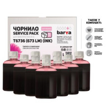 Чорнило Barva EPSON L800/L810/L850/L1800 10x100 мл LIGHT MAGENTA (E-L800LM-1SP)