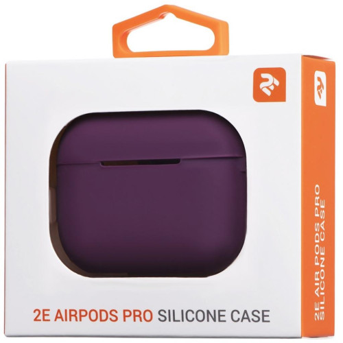 Чохол 2E для Apple AirPods Pro Pure Color Silicone 2.5 мм Marsala (2E-PODSPR-IBPCS-2.5-M)