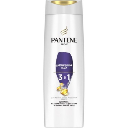 Шампунь Pantene 3 в 1 Додатковий об'єм 360 мл (8001090673480)