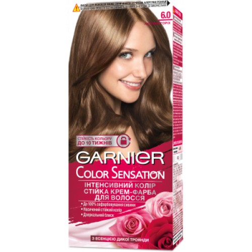 Фарба для волосся Garnier Color Sensation 6.0 Лісовий горіх 110 мл (3600541135857)