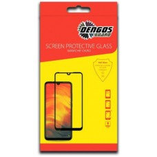 Скло захисне Dengos Full Glue Oppo A16 (black) (TGFG-206)