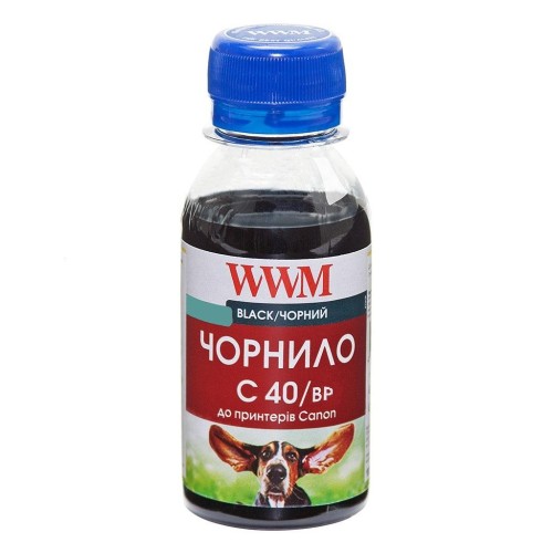 Чорнило WWM CANON PG40/50/PGI5/BCI15 BlackPigment (C40/BP-2)