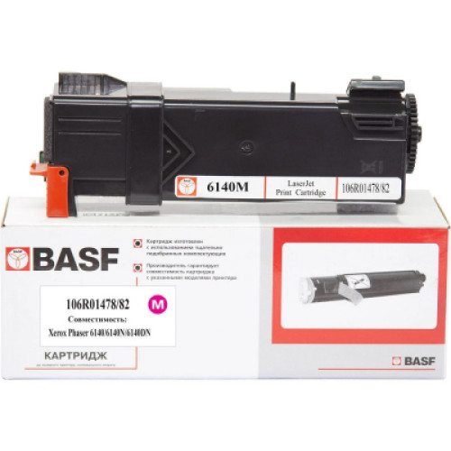 Картридж BASF Xerox Phaser 6140/ 106R01482/106R01478 Magenta (KT-106R01478/82)