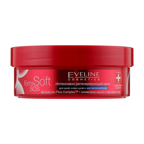 Крем для тіла Eveline Cosmetics Extra Soft SOS Інтенсивно регенеруючий 200 мл (5907609378996)