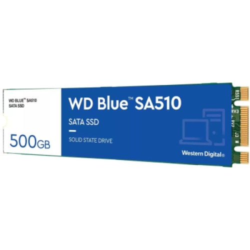 Накопичувач SSD M.2 2280 500GB SA510 WD (WDS500G3B0B)