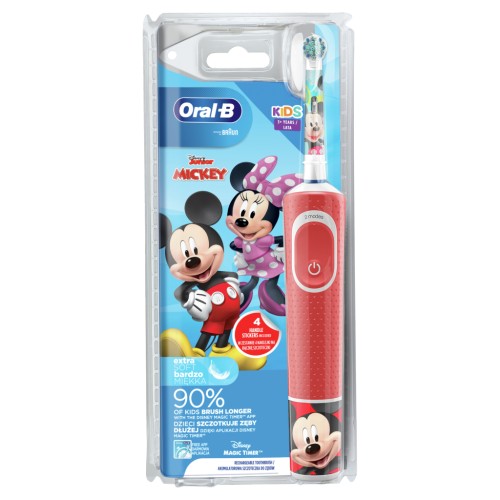 Електрична зубна щітка Oral-B D100.413.2K Mickey