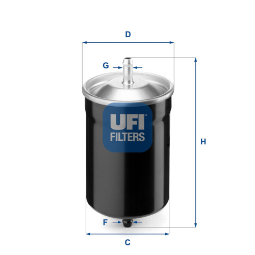 Фільтр паливний UFI 31.500.00