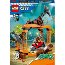 Конструктор LEGO City Stuntz Каскадерське завдання «Напад Акули» 122 деталей (60342)