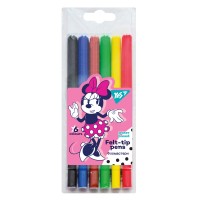 Фломастери Yes Minnie Mouse, 6 кольорів (650512)