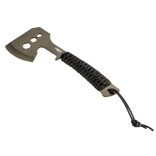 Сокира Neo Tools 26см, лезо 8см, 3Cr13, ручка з паракорду (63-118)