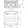 Розподільча коробка OBO OBO Т40 (Т40 90х90х52 IP66 OBO)