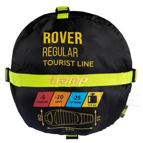 Спальний мішок Tramp Rover Regular Olive/Grey R (TRS-050R-R)