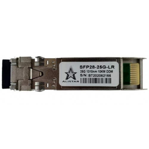 Модуль SFP Alistar Модуль SFP28 25GBASE-LR 2SM LC 20KM 1310nm DDM/DOM (SFP28-LR)