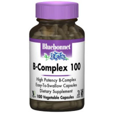 Вітамін Bluebonnet Nutrition В-Комплекс 100, 100 гелевих капсул (BLB-00418)