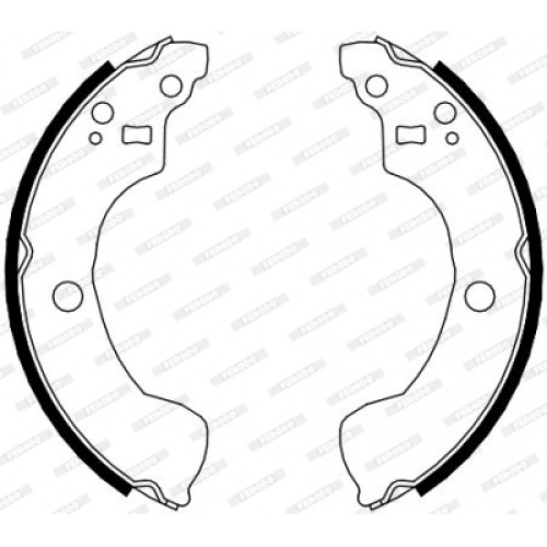 Гальмівні колодки FERODO FSB4106