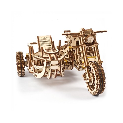 Конструктор Ugears Мотоцикл Scramber з коляскою (6336921)