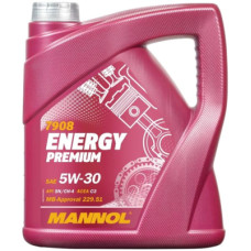 Моторна олива Mannol ENERGY PREMIUM 4л 5W-30 (MN7908-4)