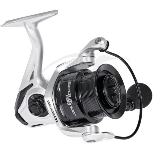 Котушка Brain fishing Scout SE-S 6000S 8+1BB 4.91 Silver (1858.46.45)