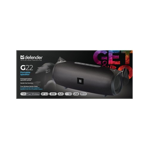 Акустична система Defender G22 Black (65122)