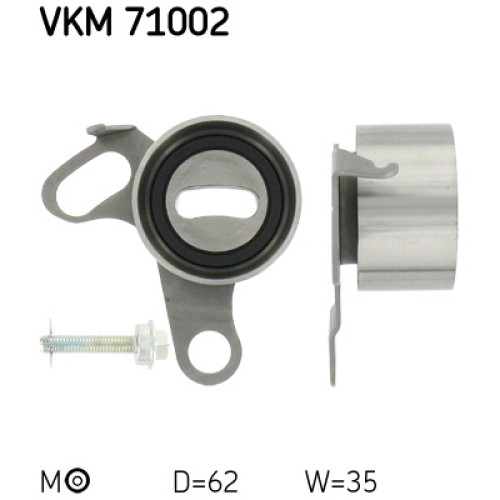 Ролик натягувача ременя SKF VKM 71002