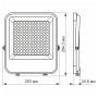 Прожектор Videx LED PREMIUM VIDEX F2 100W 5000K (VL-F2-1005G)