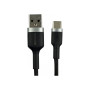 Дата кабель USB 2.0 AM to Type-C 1.0m MI-71 2.4A Black Mibrand (MIDC/71TB)