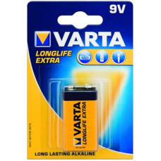 Батарейка Varta Longlife 9V 6LR61 (04122101411)