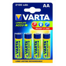 Акумулятор Varta AA Long Life Accu 2100mAh * 4 NI-MH (READY 2 USE) (56706101404)