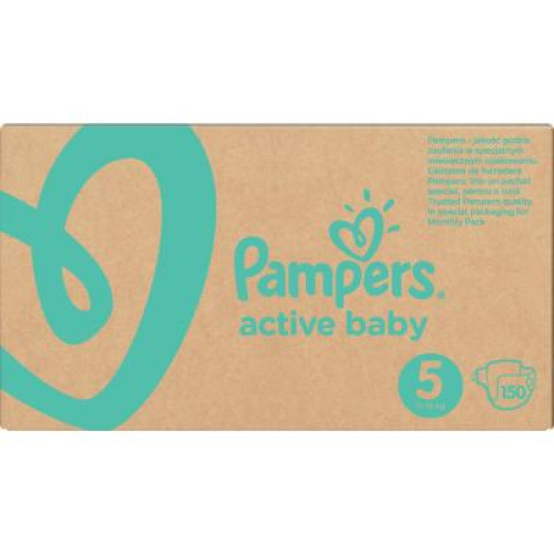 Підгузок Pampers Active Baby Junior Размер 5 (11-16 кг) 150 шт. (8001090910981)