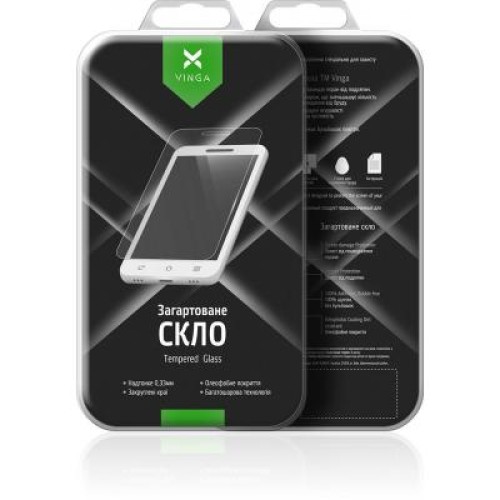 Скло захисне Vinga для Huawei P30 (Black) (VTPGS-P30)