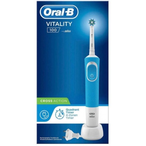 Електрична зубна щітка Oral-B CrossAction type 3710 Blue (D100.413.1)