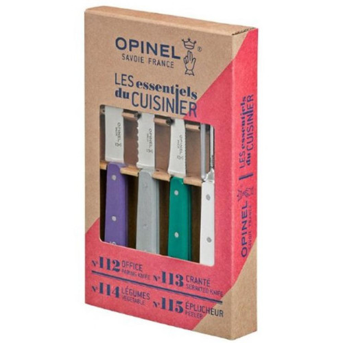 Набір ножів Opinel Les Essentiels Art 4шт (001939)