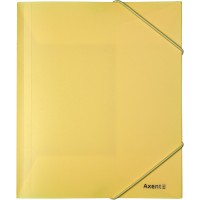 Папка на резинках Axent A5 410 мкм Pastelini yellow (1514-26-A)