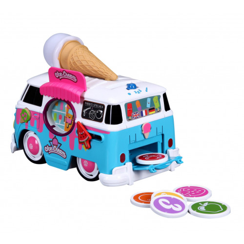 Машина Bb Junior Magic Ice Cream Bus VW Samba Bus (16-88610)