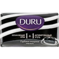 Тверде мило Duru з активованим вугіллям Глибоке Очищення 80 г (8690506489427)