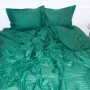 Підковдра MirSon Satin Stripe 30-0017 Green 110х140 см (2200005254202)