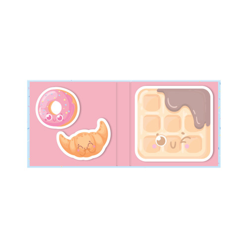 Стікер-закладка Kite набір з клейкою смужкою Sweet muffin (K22-477)