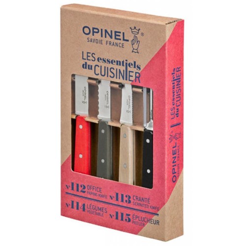 Набір ножів Opinel Les Essentiels Loft 4шт (001626)