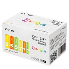 Батарейка ZMI AA ZI5 * 12 + AAA ZI7 * 12 Rainbow batteries set (Ф16358)