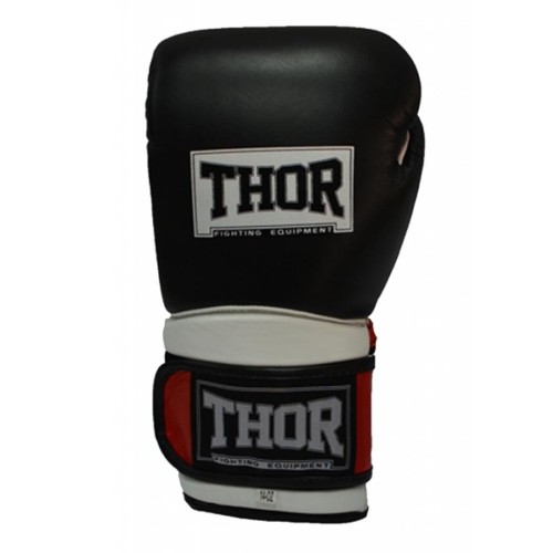 Боксерські рукавички Thor Pro King 10oz Black/Red/White (8041/02(Leather) B/R/Wh 10 oz.)