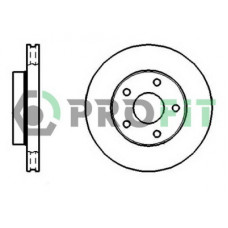 Гальмівний диск Profit 5010-0180