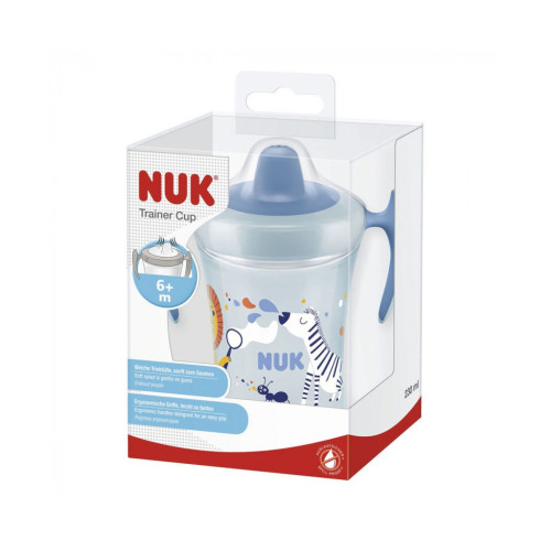 Поїльник-непроливайка Nuk Evolution Trainer Zebra 230 мл (3953129)