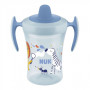 Поїльник-непроливайка Nuk Evolution Trainer Zebra 230 мл (3953129)