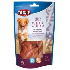 Ласощі для собак Trixie Premio Duck Coins качка 80 г (4011905315874)