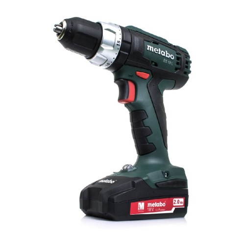 Шуруповерт Metabo BS18L, 18V 2x2Aг, metaBOX (602321500)