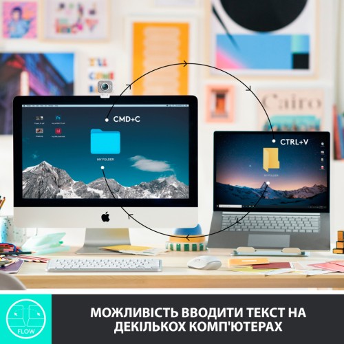 Клавіатура Logitech MX Keys Mini Wireless Illuminated UA Rose (920-010500)